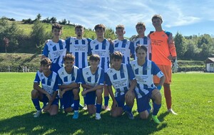 Un premier tour réussi pour nos U18 en Coupe Gambardella !