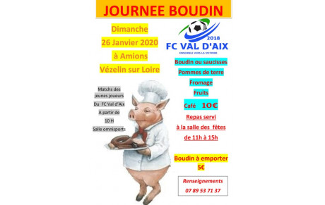 LA JOURNEE BOUDIN : C'EST DIMANCHE !!!!!!